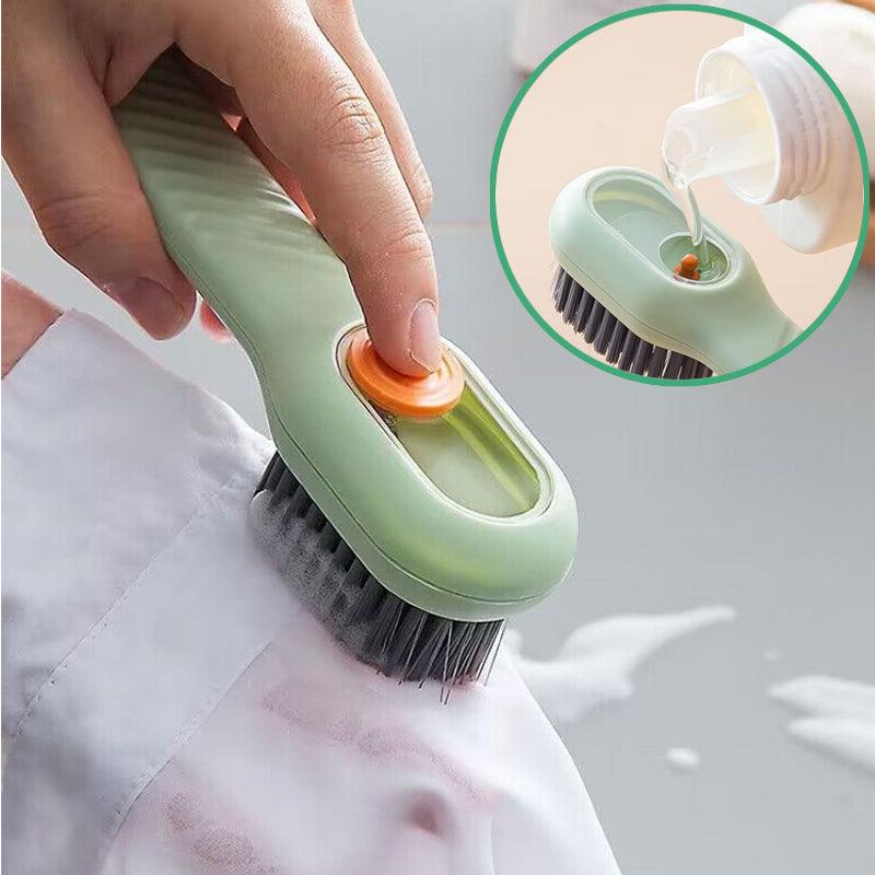 Automatic Liquid Adding Cleaning Brush, Multifunctional Liquid Shoe Brush,  Household Soft Bristle Cleaning Brush, for Clothes and ShoesWashing and